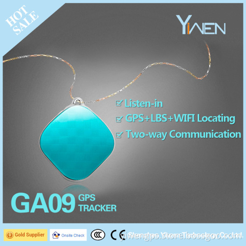 Yiwen Mini Children Personal GPS Tracker GA09 Necklace